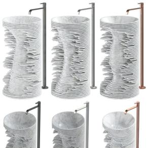 现代创意洗手台